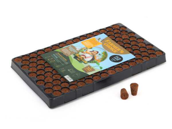 Bandeja bioplugs 3.5 x 3.5 x 3 cm 77 alv farmer´s choice - Imagen 2