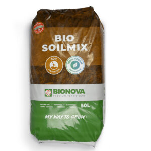 Sustrato bio soil vegan light mix premium 50 l bionova