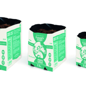 Bolsa opentop coco 15x15x15 cm - 3,5 l farmer´s choice