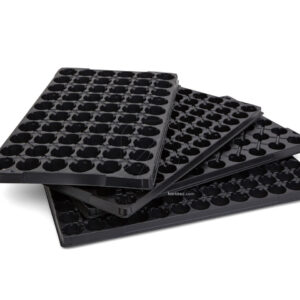 Bandeja plastico vacia (33 mm) 84 alv (1 u) jiffy