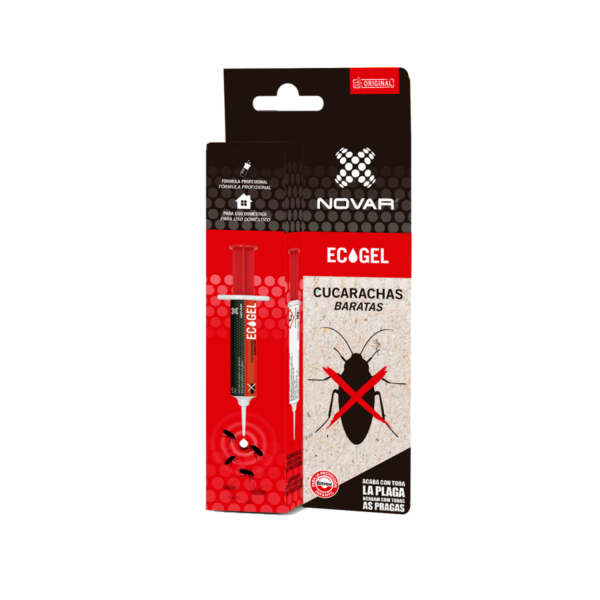 Jeringa cucarachas 5 gr novar