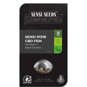 Sensi  1318 (1) cbd (harlequin x black domina) sensi seeds