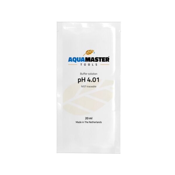 Solución de calibración ph 4,01 sobre 25x20 ml aqua master - Imagen 2