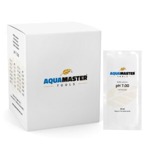 Solución de calibración ph 7,00 sobre 25x20 ml aqua master