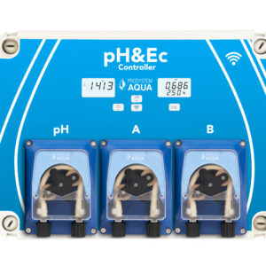 Controlador automático ph & ec conexión wifi prosystem aqua