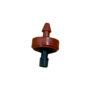Gotero 2 l/h autocompensante y antidrenante gris
