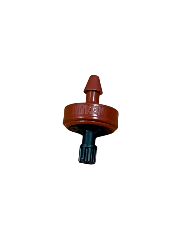 Gotero 2 l/h autocompensante y antidrenante gris