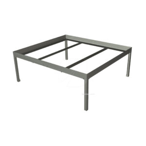 Soporte para mesa negra (0,6 x 0,6 m)