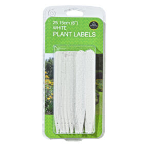 Etiquetas blancas 10 cm (25 u)