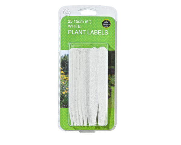 Etiquetas blancas 10 cm (25 u)