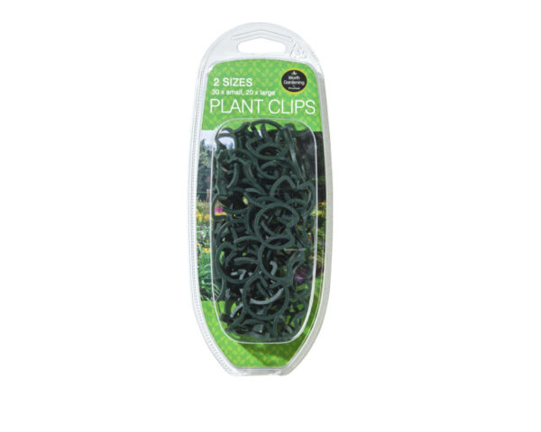 Clips verdes 2 tamaños  (50 uds) garland
