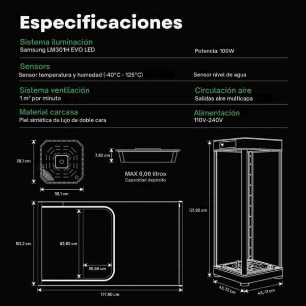 Vgrow smart grow box vivosun - Imagen 9