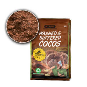 Sustrato washed & buffered cocos 50l atami