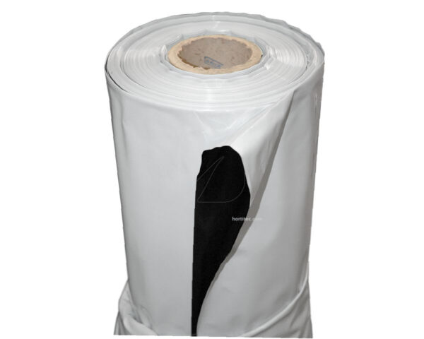 Plastico reflectante b/n grueso eg 2m x 100m x 125µm  easy grow