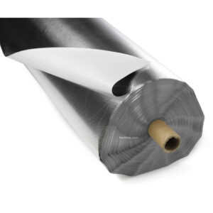 Plastico mylar 10 ml diamante/blanco lightite eg (1.25mx10mx125µm)