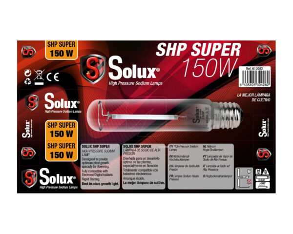 Bombilla 600 w super hps solux - Imagen 4