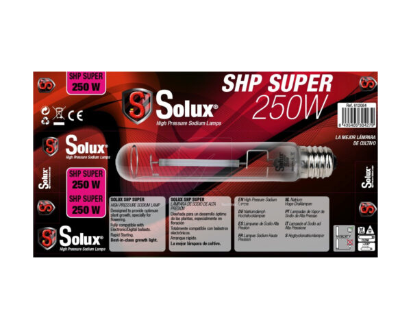 Bombilla 600 w super hps solux - Imagen 3
