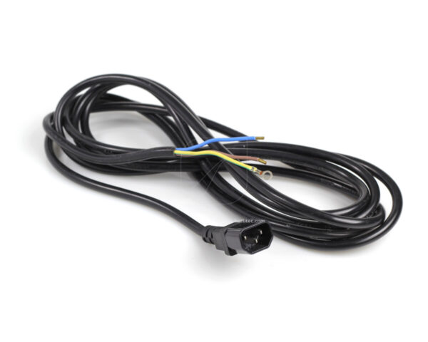 Cable 3 m trip macho clavija inyectada  (3 x 1,5 mm)