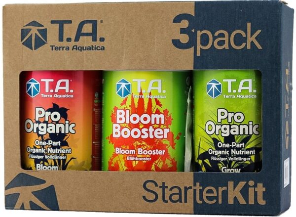 3 pack  pro organic bloom booster terra aquatica