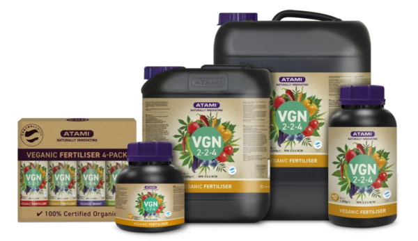 Fertilizante veganic 2-2-4 500ml atami