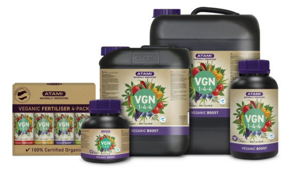 Fertilizante veganic 1-4-4 500ml atami