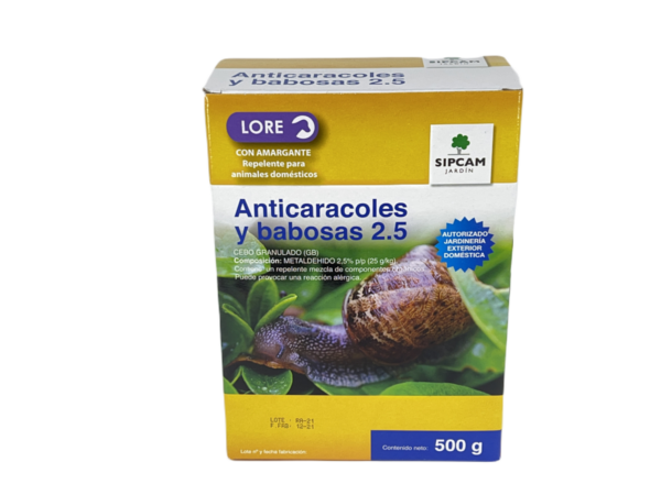 Anticaracoles 2.5  500 g sipcam