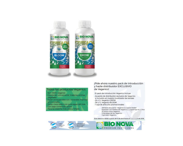 Veganic intro pack bionova vega