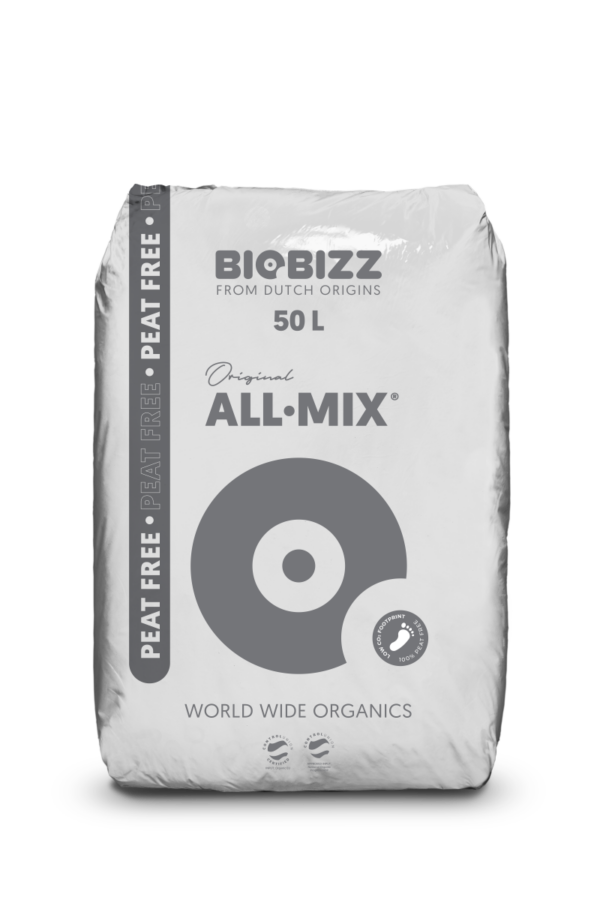 Sustrato all-mix peat free 50 l biobizz
