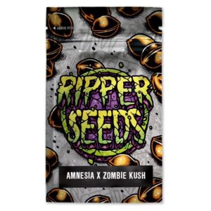 Amnesia x zombie kush (3) ripper seeds