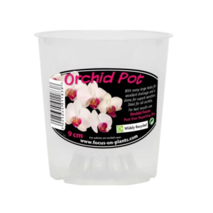Clear 9cm orchid pots