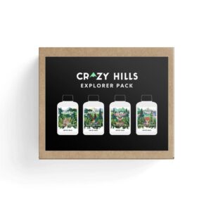 Explorer pack 4x500 ml crazy hills