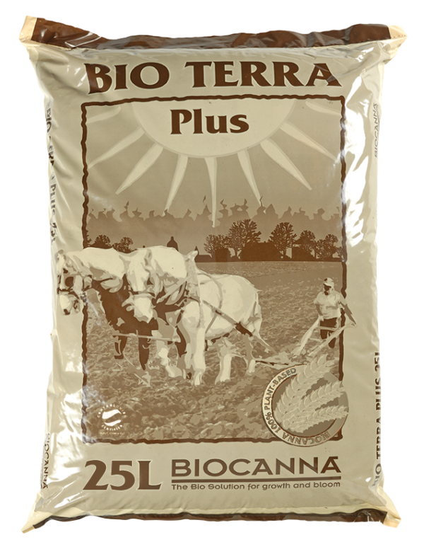 Sustrato biocanna terra plus 50 l canna
