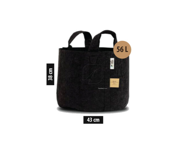 Root pouch 43 x 38 cm 56 l 15 gal con asas