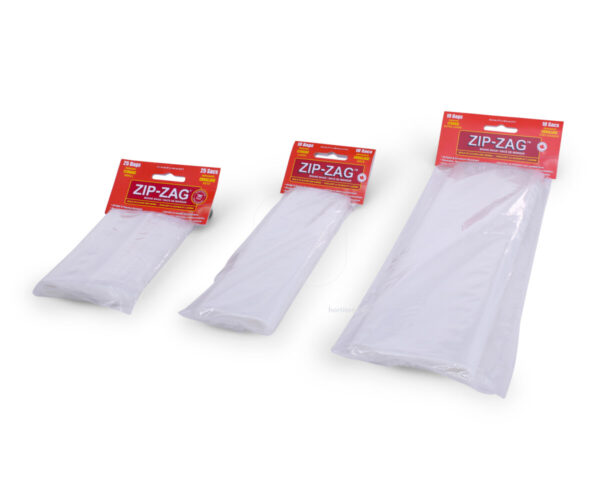 Bolsa l 10 u (1/4 kg) zip-zag - Imagen 4