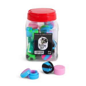 Bote silicona 5 ml (display 30 u) poppins lab