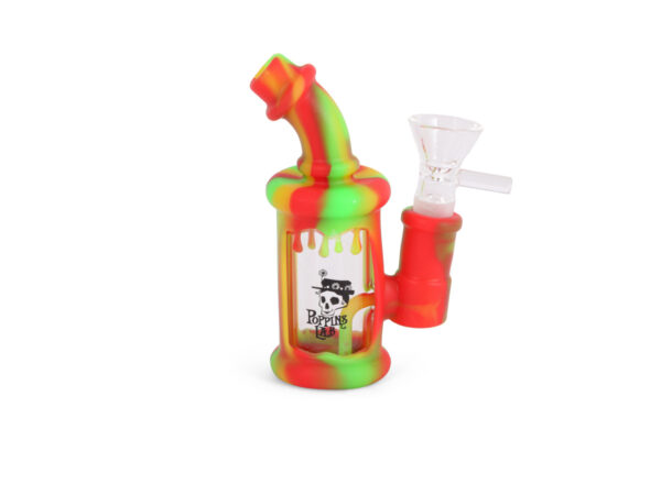 Bong cristal silicona 11,6cm  poppins lab