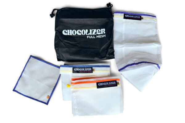 Bolsas full mesh 19l 25-120-220 micras (pack 3 bolsas)  chocolizer