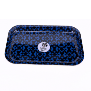 Bandeja de metal azul 275x175mm poppins lab