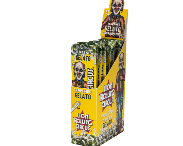 Papel wrap hemp natural (25 u) lion rolling circus - Imagen 11