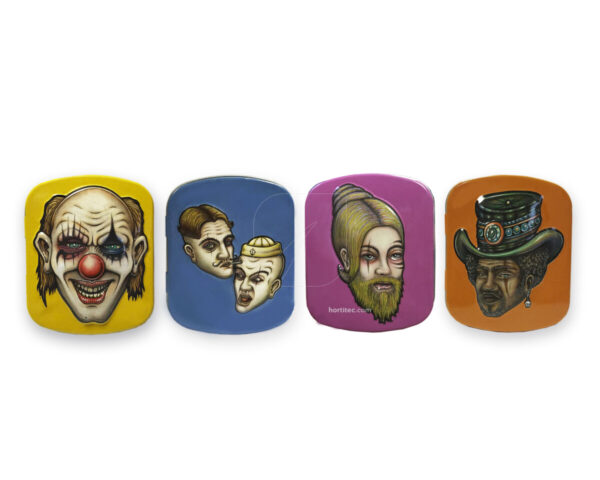 Mini tin mix (12 uds) lion rolling circus