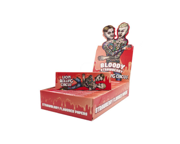 Papel flavours 1.25 chocolate (25 u) lion rolling circus - Imagen 7