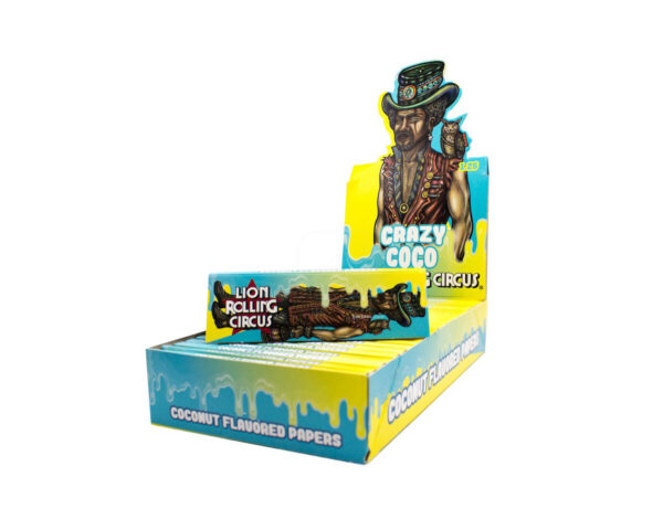 Papel flavours 1.25 chocolate (25 u) lion rolling circus - Imagen 8