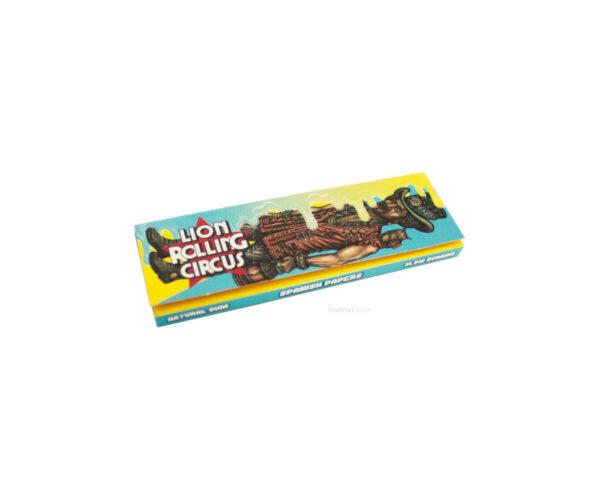 Papel flavours 1.25 chocolate (25 u) lion rolling circus - Imagen 4