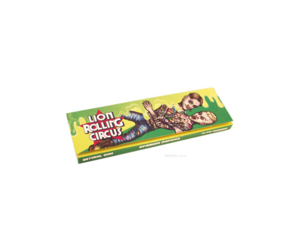 Papel flavours 1.25 chocolate (25 u) lion rolling circus - Imagen 2