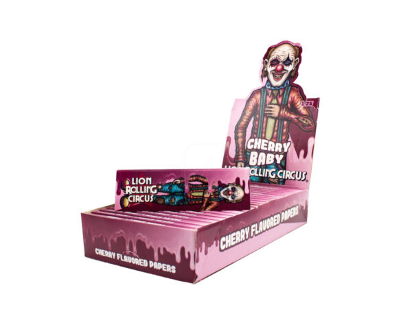 Papel flavours 1.25 chocolate (25 u) lion rolling circus - Imagen 6