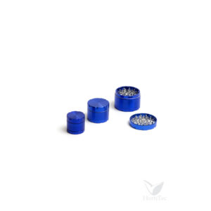 Grinder de luxe 4 partes azul (40 mm)