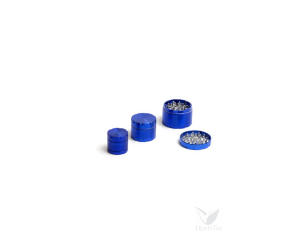 Grinder de luxe 4 partes azul (40 mm)