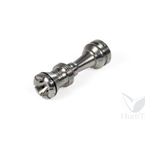 Clavo titanio ajedrez macho/hembra  14/19 mm