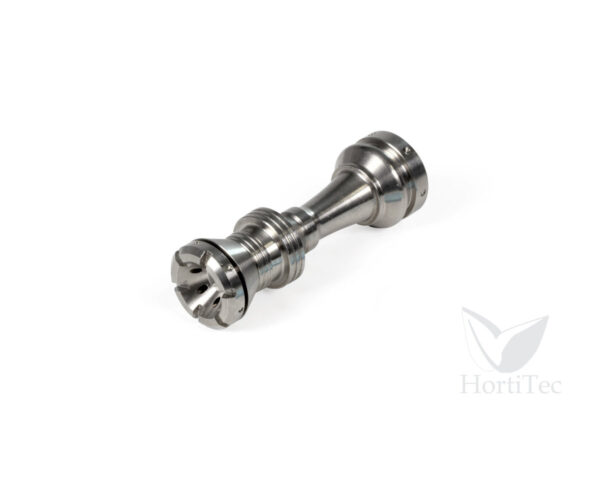Clavo titanio ajedrez macho/hembra  14/19 mm