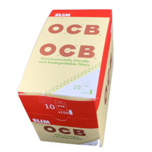 Filtros slim ecologico y biodegradable 150 x 10 ocb